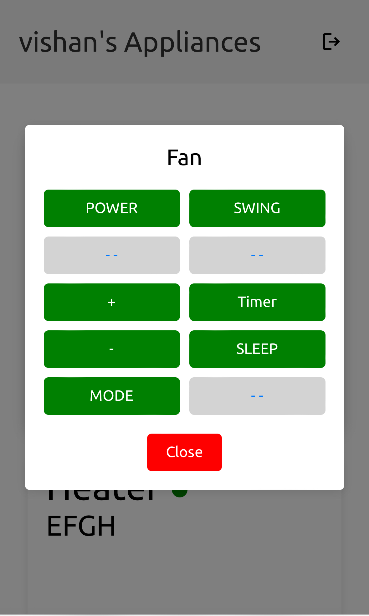 Virtual Remote on Mobile